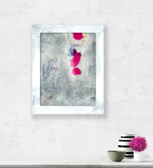 Love Is Everything - Framed Abstract Painting by Kathy Morton Stanion by Kathy Morton Stanion