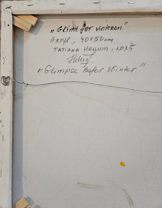 Glimpse Before Winter