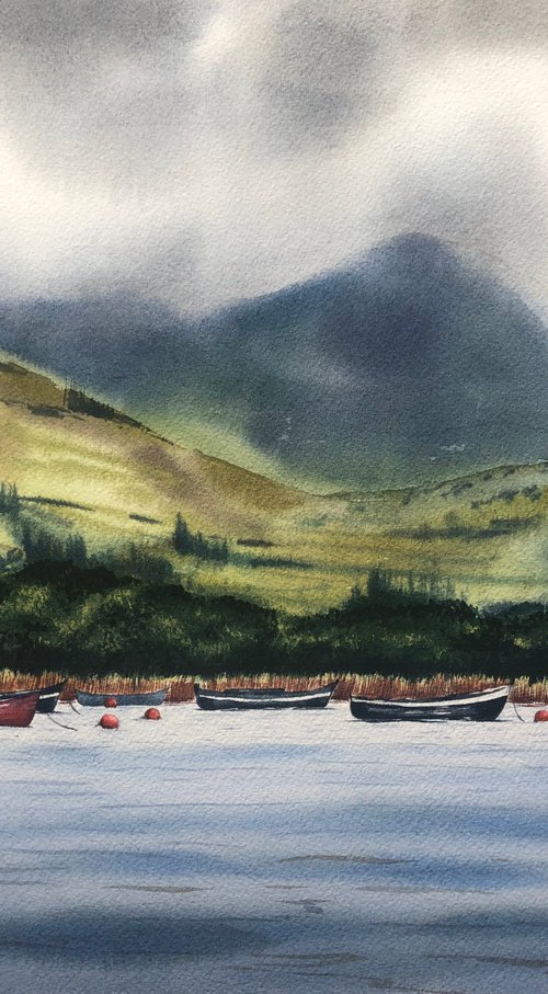 Mountain View lake Killarney by Alina Karpova