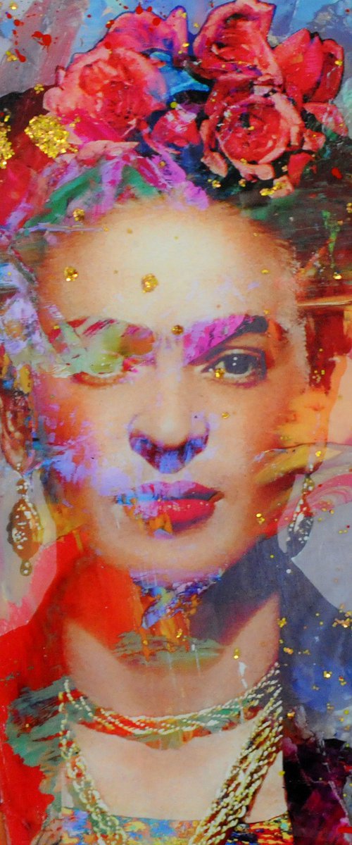 Frida Kahlo (small resin edition) by Karin Vermeer