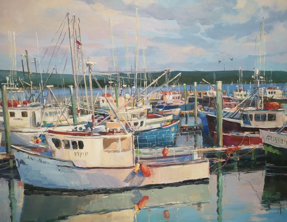 A Harbour Holds the Sky