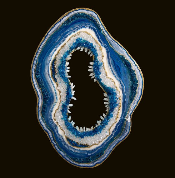 Sapphire Geode