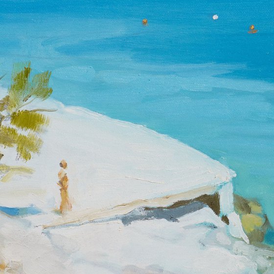 Azul Añil, 58x73cm (23x29in)