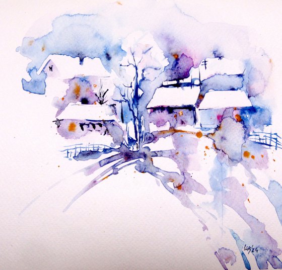 Winter village collection