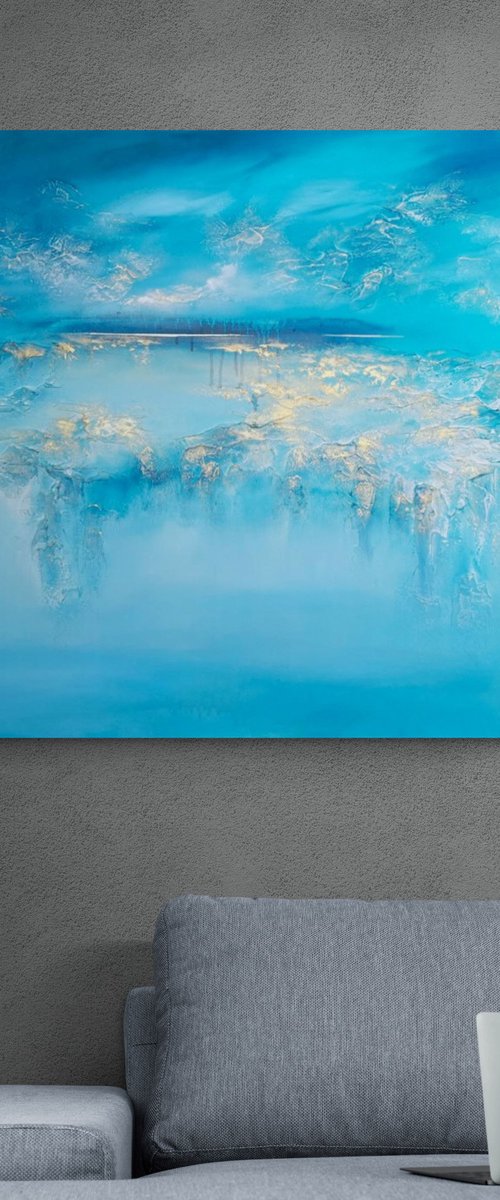 "Turquoise lake" by Vera Hoi