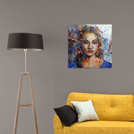 Abstract Portrait of a girl