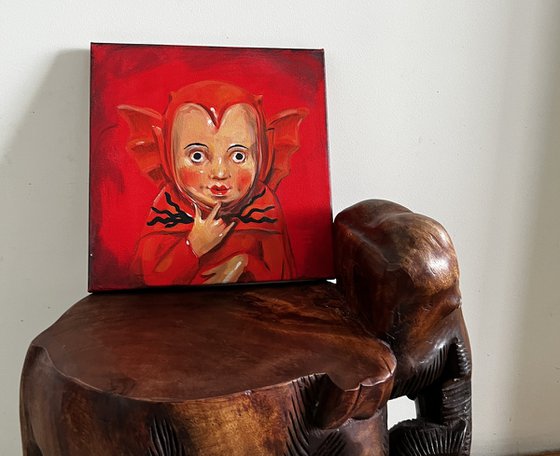 Devil Child 20x20cm