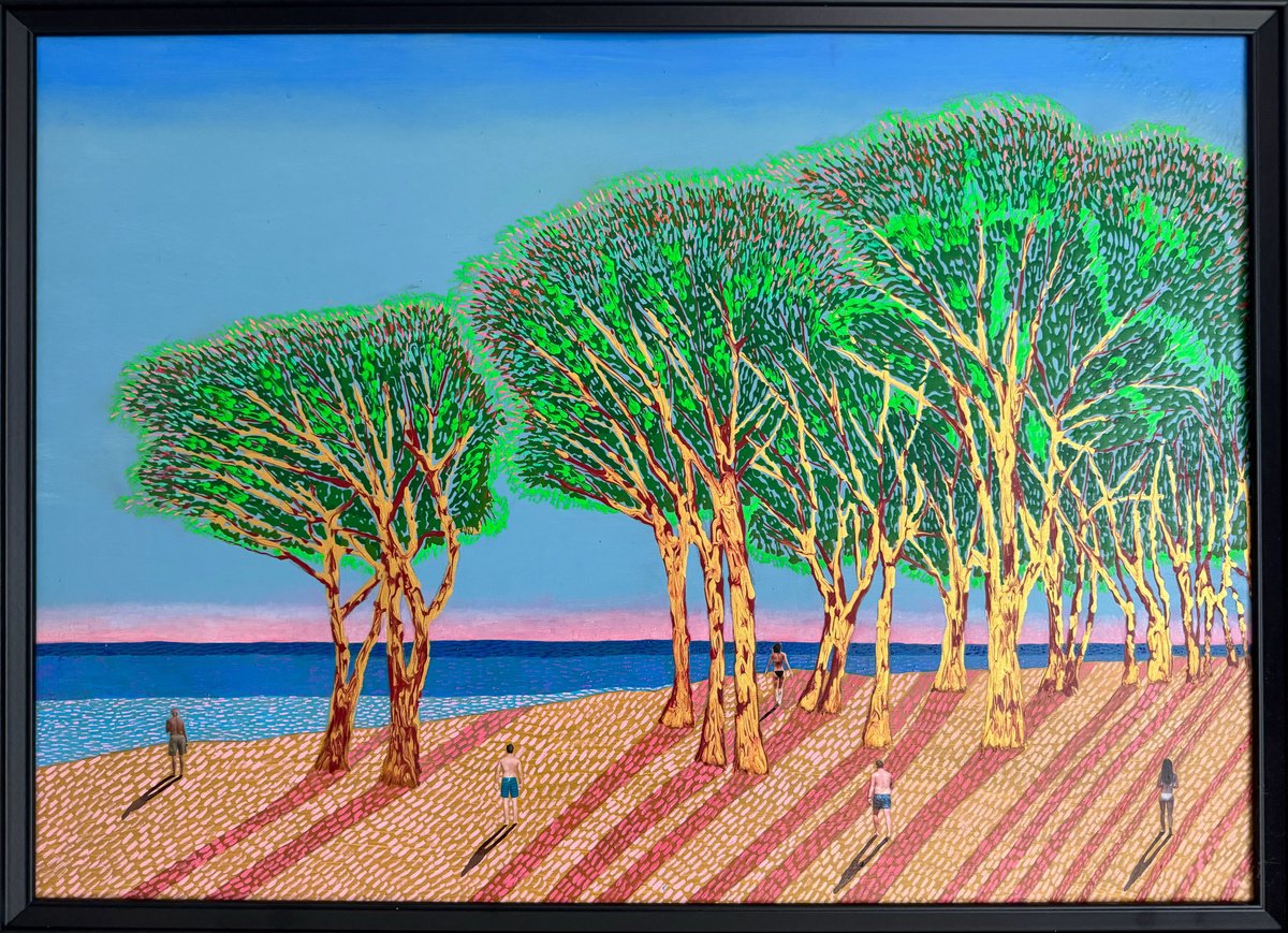 Surrealistic Painting , Allowing Not-Knowing By Stefano Pallara, 28 X 20, Artwork For Sale On Artfinder