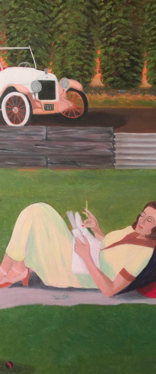 SUNDAY IN THE PARK by Leslie Dannenberg