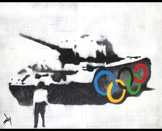 Sinolympics (on plain paper).