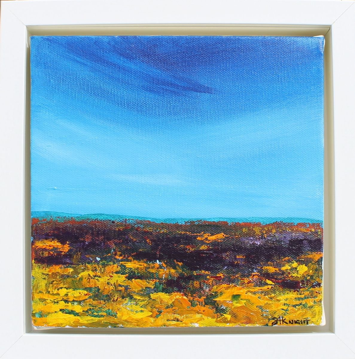 Blue Sky over the Moors by Sue Knight