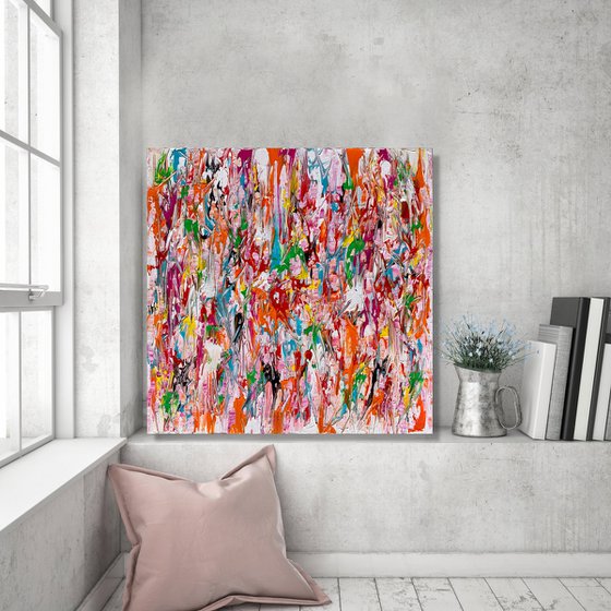 Emotion & Energy of Color #9 - TEXTURED ABSTRACT ART –  READY TO HANG!