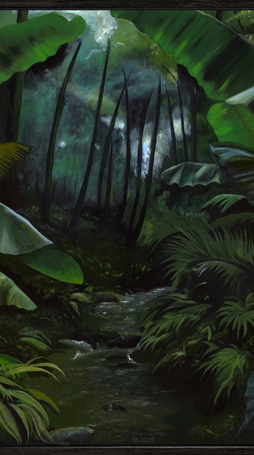 Light Through the Rainforest by Robert Kerr