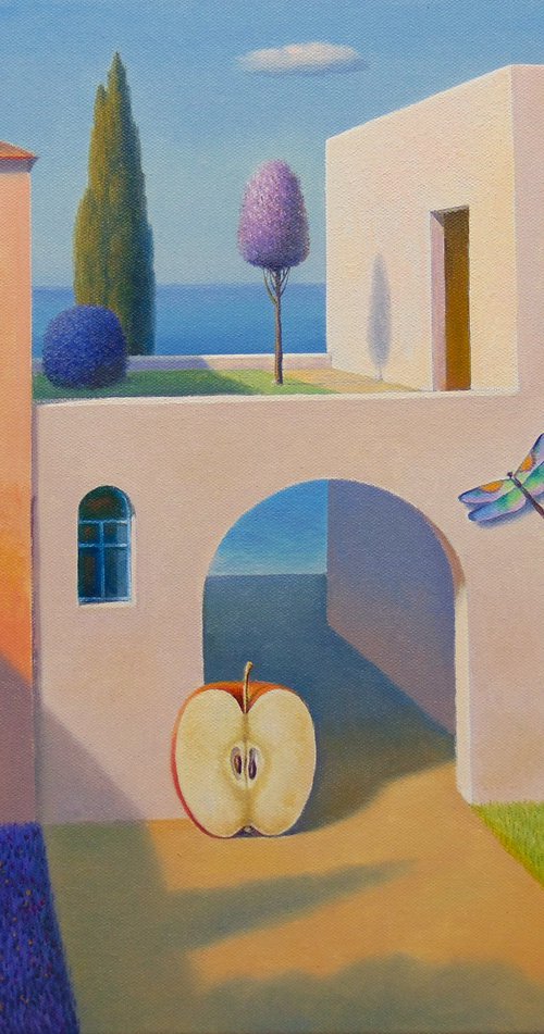 Afternoon with a lonely cloud by Evgeni Gordiets