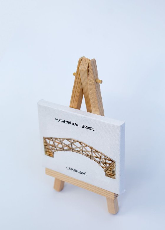 Mathematical Bridge - Mini Canvas - Cambridge