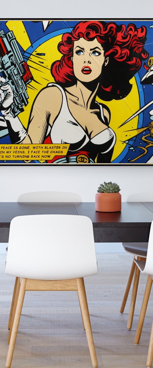 Blaster in Hand by Franko