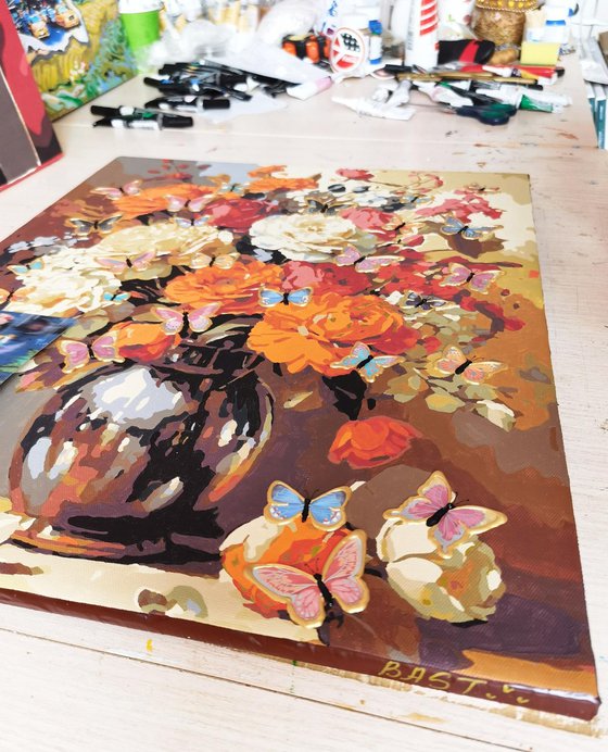 Flowers for Frida Kahlo