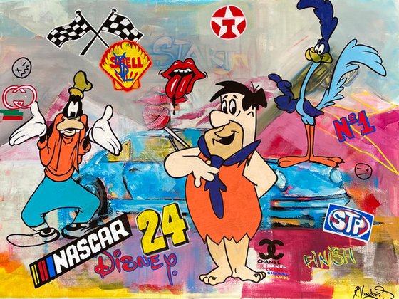 Cartoon race