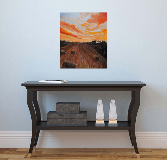 Gathering In The Hay