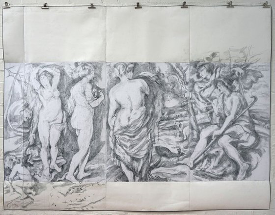 Judgement of Paris (after Rubens)