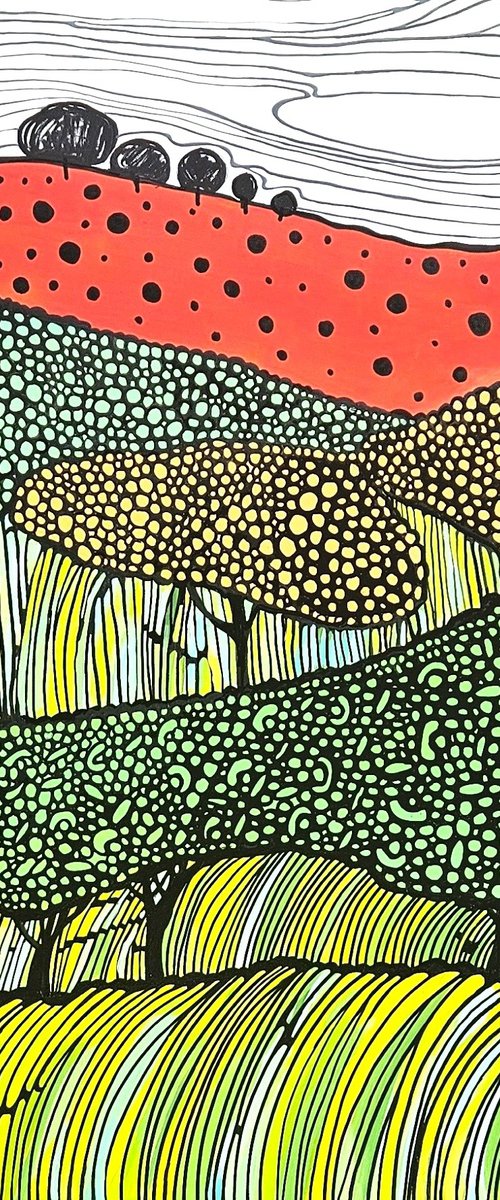 Psychedelic fields #1 by V+V Kniazievi