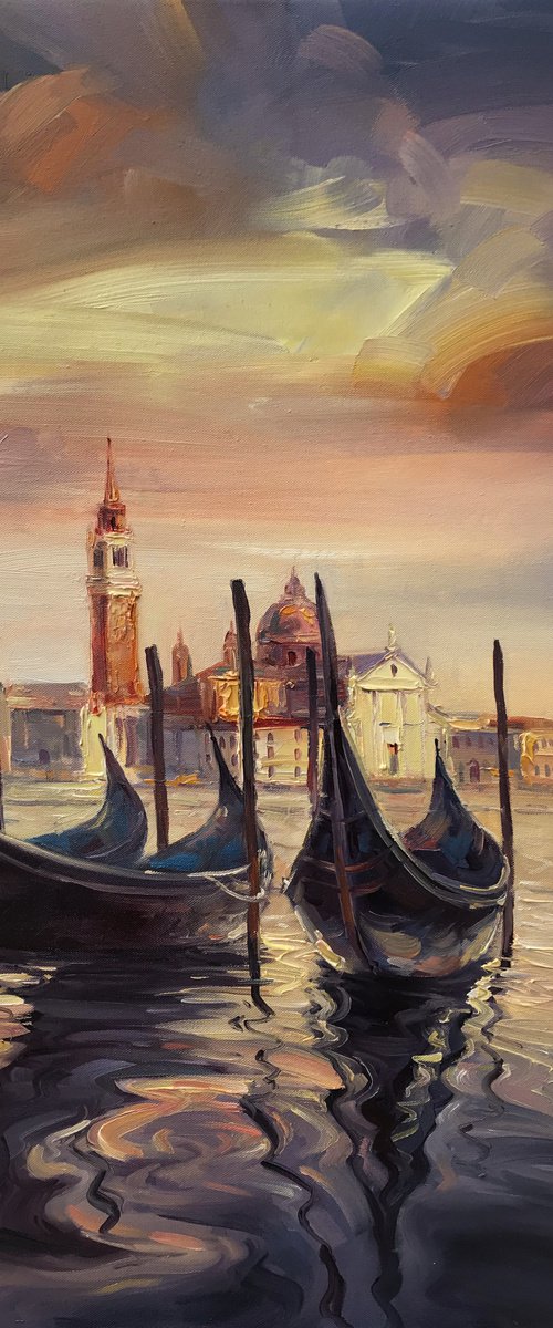 Sunset in Venice by Artem Grunyka