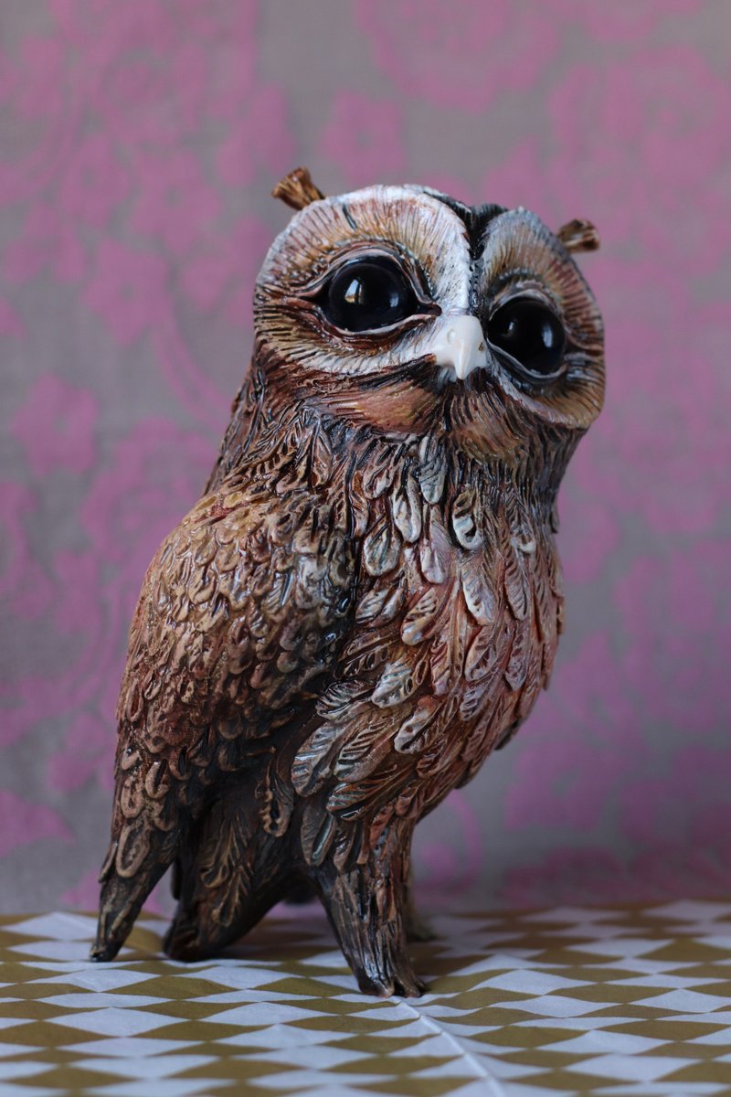 Owl from the Lustgarden. by Elya Yalonetski