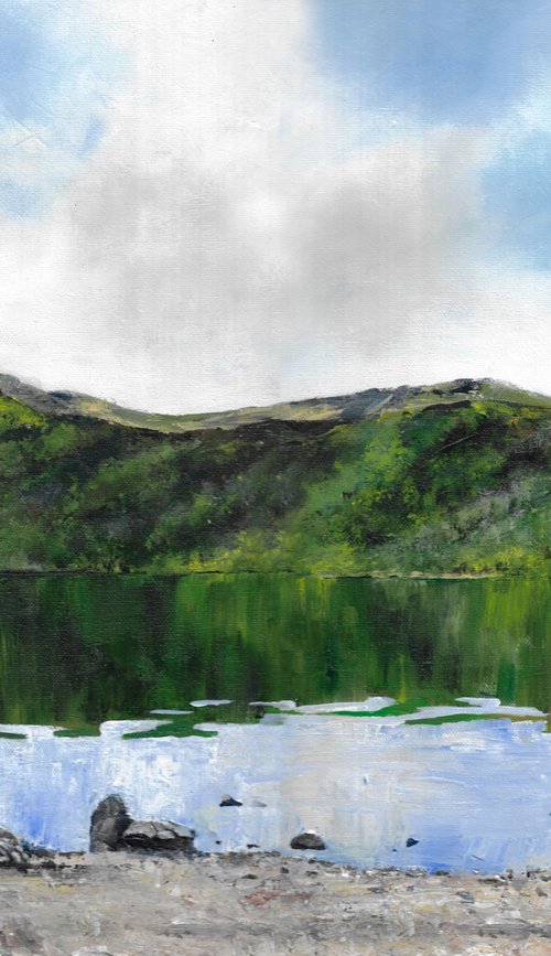 Loch Lomond Trossachs Scottish Landscape Painting by Stephen Murray