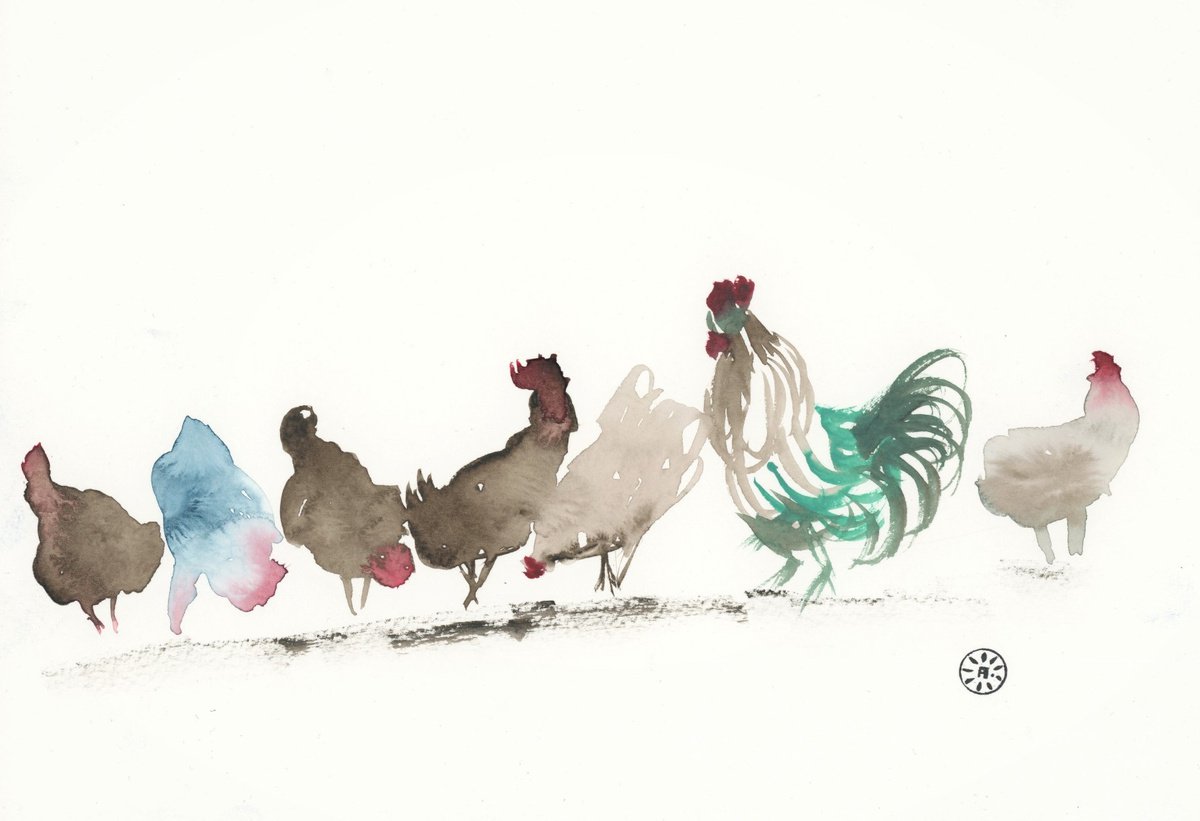 Chicken Farm by Anton Maliar