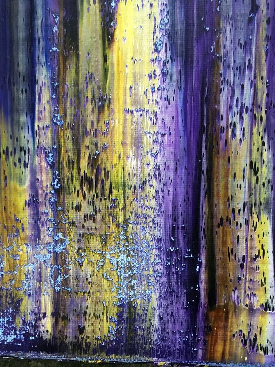 "Perfect For Each Other" - FREE USA SHIPPING - Original PMS Abstract Diptych Oil Paintings On Canvas - 32" x 20"