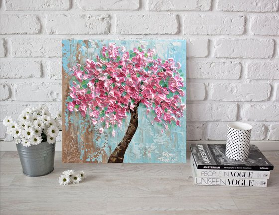 Pink Cherry Blossom Tree