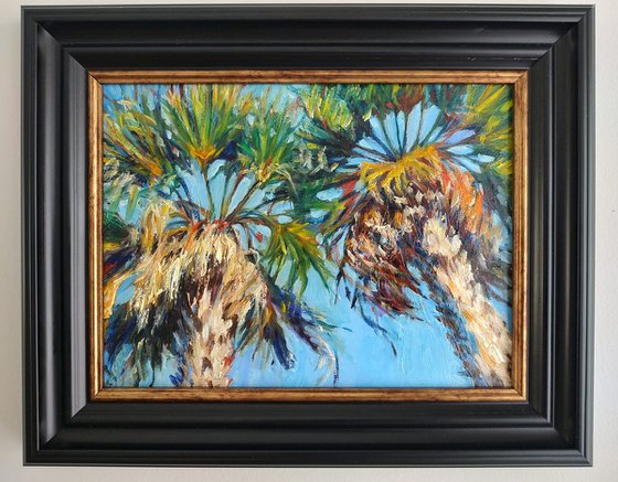 Palm Trees FRAMED