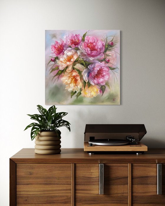 Magic peonies series - Romantic gift