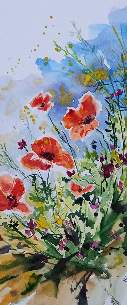 Poppies field II by Kovács Anna Brigitta