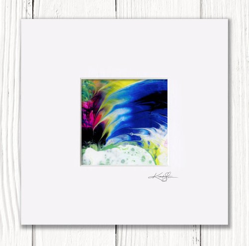 Blooming Magic 218 - Abstract Floral Painting by Kathy Morton Stanion by Kathy Morton Stanion