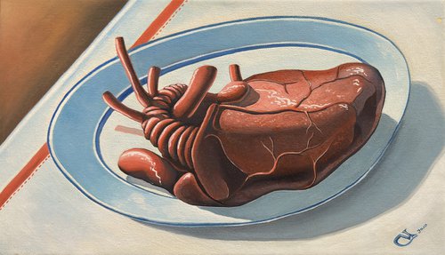 Heart on a plate by Oleg Markov