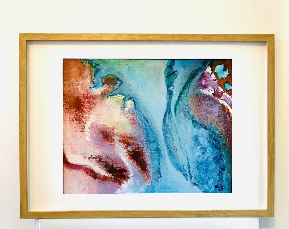 Blue Sanctuary By Lucyanne Terni, 28 X 20, Artwork For Sale On Artfinder