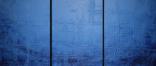 Blue Biyou  square series by Stuart Wright