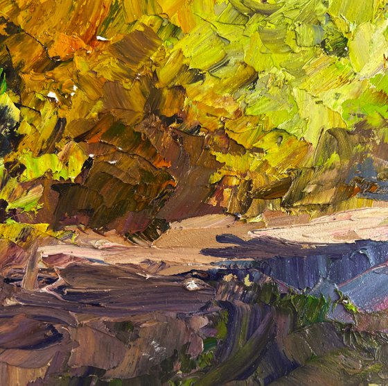 Warm Light Spreading Around