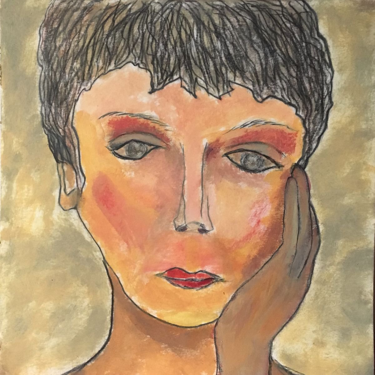 Study of a woman portrait XXVII by Paola Consonni