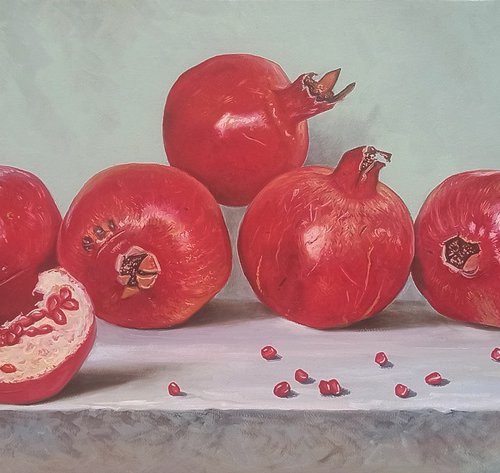 Pomegranate Harvest by Stepan Ohanyan