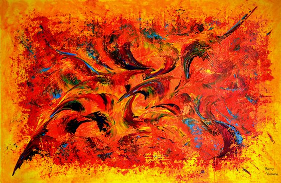 SUMMER HOLIDAYS.140x92 cm.