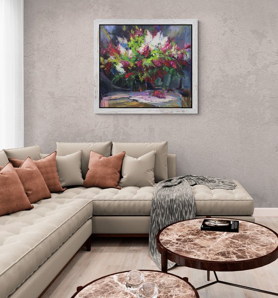 Still life with Lilac in vase