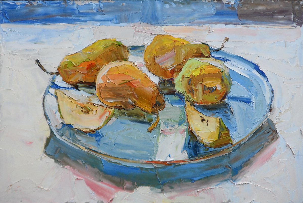 autumn pears by Yehor Dulin