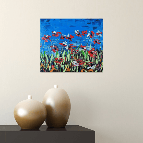 A Meadow Full Of Poppies 2