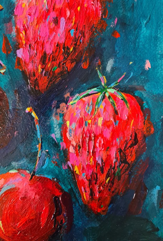 Cherries and Strawberries