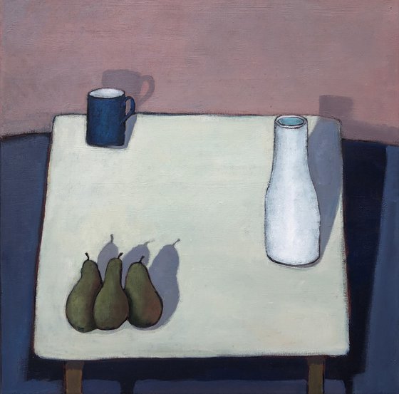 Still Life With Carafe and Pears