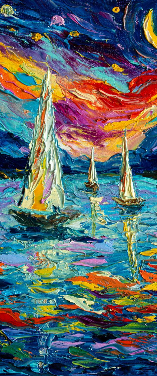 Sailing Through Fire by Vladyslav Durniev