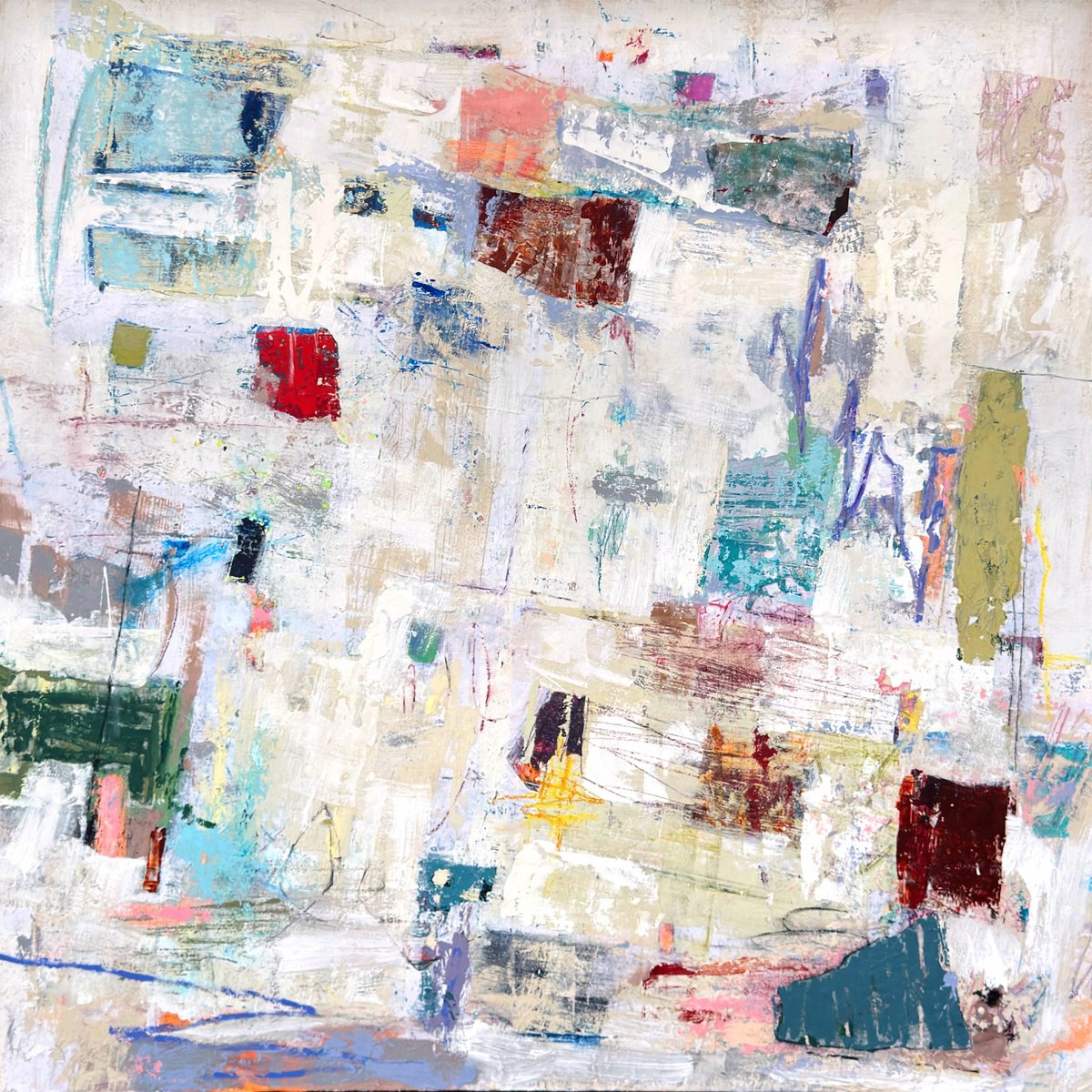 The Missing Piece By Adam Collier Noel, 60 X 60, Artwork For Sale On Artfinder