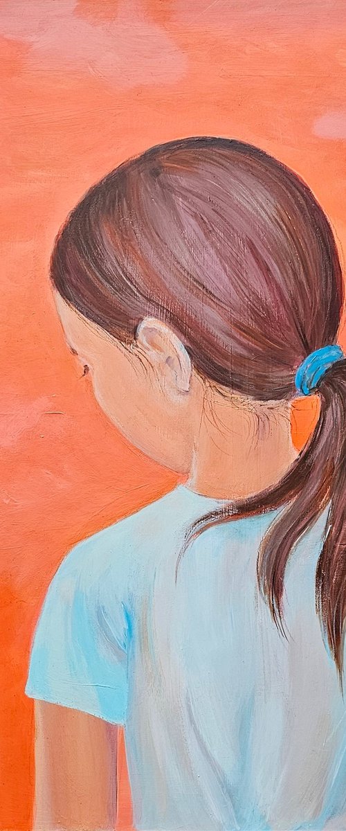 When my girl was dreaming about her horse by Ksenia June